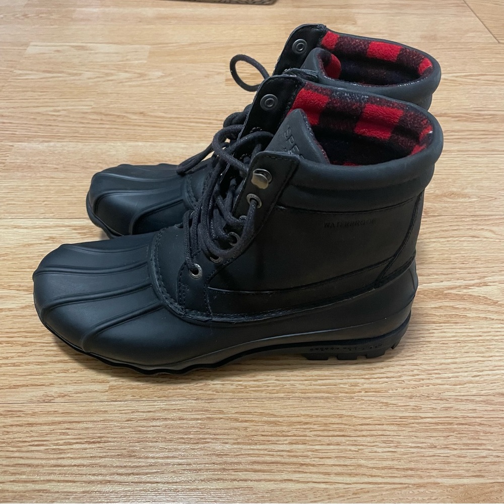 Sperry Waterproof Top Sider Memory Foam Boots Mens 7